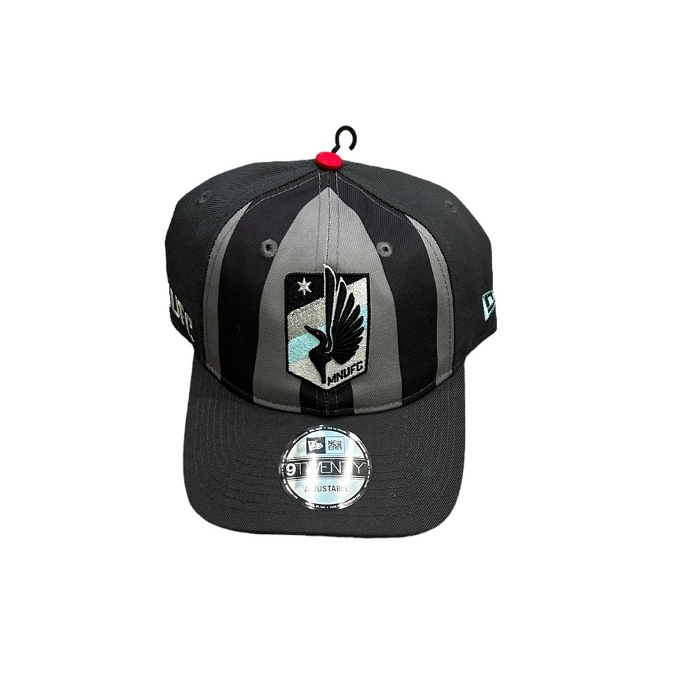 Minnesota United FC MNUFC New Era Logo Adjustable Hat Cap